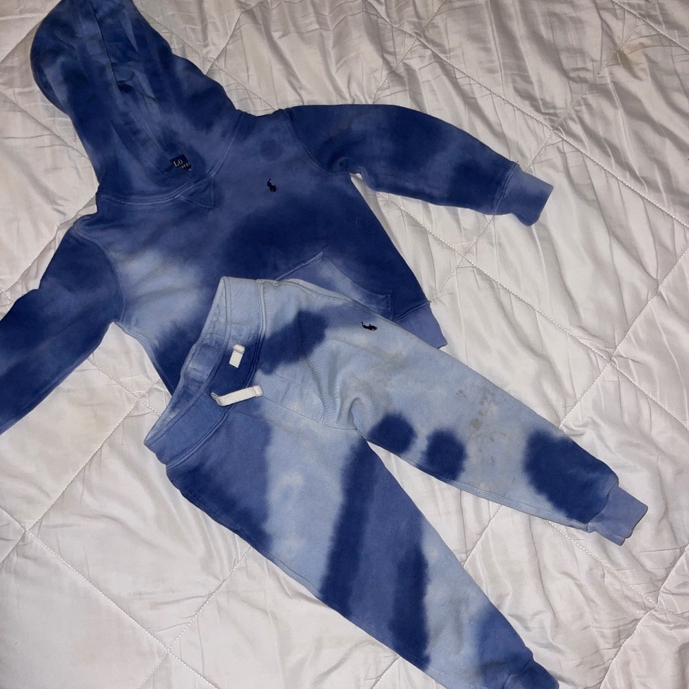 Boys Polo Jogging Suit 4T